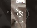 olivia #logodesign #namelogodesign #artandcraft #youtubeshorts #shorts #growonyoutube