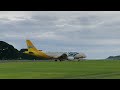 Cebu Pacific Landing in Dumaguete City Airport