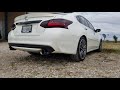 2016 Nissan Altima 3.5 Exhaust