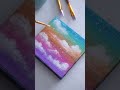 Easy Dreamy Clouds Painting for Beginners #youtubeshorts #shorts #art #painting