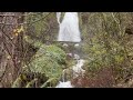 Multnomah Falls seen after flooding rains