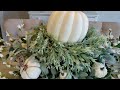 DIY Fall Table Centerpieces | Fall Tablescape | Pumpkin Centerpiece | Autumn Tablescape