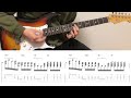 The Jackson 5 - I Want You Back (guitar cover with tabs & chords)