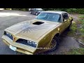 1978 Pontiac Trans Am restoration canadian SE