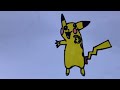 How to draw a pikachu