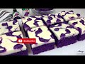 Ube Cream Cheese Frosting Bars | Mary Cookhouse