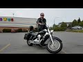 Honda Shadow Aero 750cc - Before and After Vance and Hines Exhaust