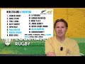 NEW ZEALAND vs ARGENTINA | SELECTION REACTION | RUGBY CHAMPIONSHIP