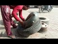 bus mein tyre new dalen kaise sikhe aasani se