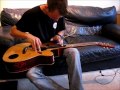 Tony Haven - Lap Tapping Fretless Guitar Jam