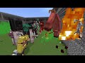 PIGLIN ARMY vs ZOMBIE and SKELETON ARMY in Mob Battle
