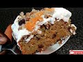 The  Super Moist Carrot Cake  You Don't  Want  To  Miss