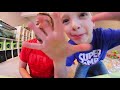 FATHER SON PLAY ZOMBIE GOTCHA / Don't Get Grabbed!