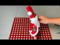 How to make DIY Christmas Gnome made of plastic bottle!