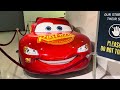 Lightning McQueen at the NASCAR Hall of Fame in Charlotte, North Carolina.