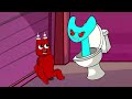 Rainbow Friends 2 Animation | BLUE's Poured Love Potion on PINK's Butt!? Sad Story! | Rainbow TDC