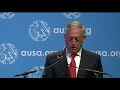 Mattis Speaks at AUSA Annual Meeting