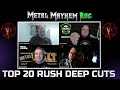 RUSH:Top 20 “Deep Cuts” list with  Canadian Music Critic and Rock Author Martin Popoff