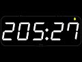 225 MINUTE - TIMER & ALARM - 1080p - COUNTDOWN