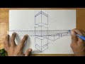 Drawing 2-Point Perspective | For Beginners