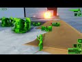 Green Army Men BRIDGE Defense VS ENDLESS ZOMBIE ARMY... - Attack on Toys