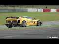 $4.0 Million Ferrari FXX K Evo PURE V12 SOUNDS! Accelerations, Downshifts, HOT GLOWING Brakes!