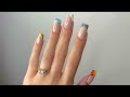 FIVE Jelly Stamper French Tip Nail Design Hacks! Viral TikTok Nail Hack Tutorial ✨