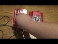 How to wire up a fire alarm to a pull station