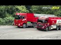 The Hardest Struggle of Chinese-Made Trucks Over Steep Grades