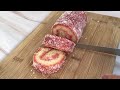 Just 10 Min No Bake Swiss Roll without Mould, Oven, Kadai, Eggs | 10 मिनट में पैन में बना स्विस रोल