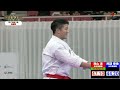 【決勝！】「第51回全日本空手道選手権大会」男子形個人戦 決勝戦  西山走 vs 阿部倖地