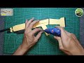 DIY paper craft toys | 05 Origami Weapon Easy | M249, MK14, P90, Boruto, Genji