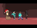 Minecraft Manhunt Animated: THE FULL SERIES MOVIE