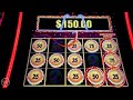 The Most Epic $100 MASSIVE WINS Autumn Moon Dragon Link Slot Machine