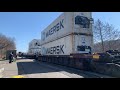 Awesome day of trains of upstate NY(feat BNSF, YN2, AMTK 46,406 and more)