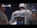 Maple Leafs' Auston Matthews Leaves Ice After Blocking Slapshot Off His Knee
