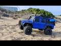 traxxas trx4 crawler day ,discovering new paths hobbywing fusion se 1800kv
