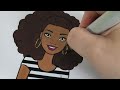 Barbie and Friends Coloring Book Compilation Barbie Ken Nikki Summer Teresa Daisy and Renee