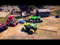 GTAV Spider Man 2 Disney Pixar Cars Crazy McQueen High Impact Mack Monster Truck Friends Racing Toys