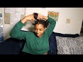 How To Silk Press Natural Hair At Home| Curly To Straight Detailed Tips Talk Through| Bentonite Wash