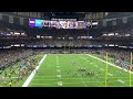 MONDAY NIGHT FOOTBALL!  Ravens @ Saints, Introductions and National Anthem 4K