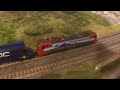 Vorläufig letztes Fahrvideo von meiner Modellbahn in Spur N