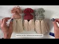 Cute and easy DIY macrame gnomes (3 different ways)