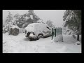 01/26/2022 | Heavy Snow Storm in Odem, The Golan Heights, Israel