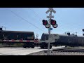 BNSF mixed freight runs over coins in Springfield, MO!