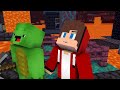 JJ vs Mikey FAT PUSHER Game - Fat vs Muscle - Maizen Minecraft Animation
