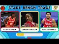 Start, Bench, Trade NBA Players | Basketball Fun Quiz