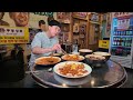 Imagine the Combination of Kimchi, Pizza, Fried Pork, and Hearty Udon Broth! KOREAN MUKBANG