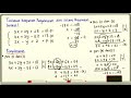 Matematika Kelas X | Menentukan Himpunan Penyelesaian Sistem Persamaan Linear 3 variabel.