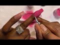 Azure Beauty Pink Dip powder Kit | how to do DIP POWDER nails start to finish